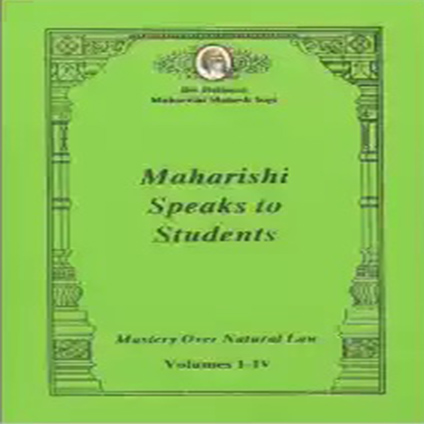 Maharishi Speaks to Students